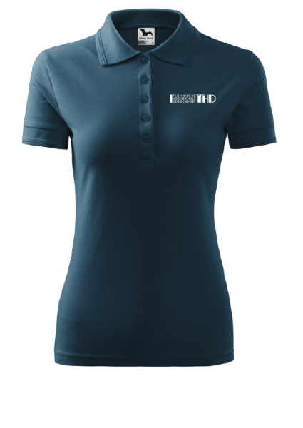 CampusWear Poloshirt Damen – navy