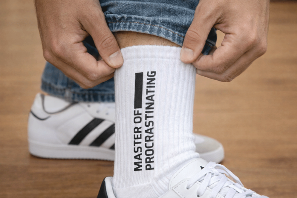 Socken THD "Master of Procrastinating" Unisex