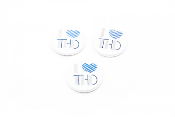 Button "I love THD"
