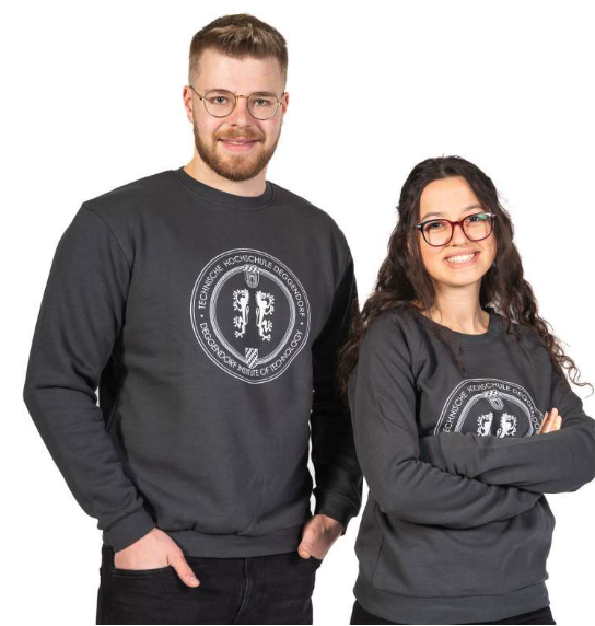 Sweatshirt with THD Seal Unisex, Dark Grey